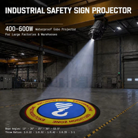 Projecteurs de signe de sécurité de 400W LED pour l'usine durable de lieu de travail de signalisation d'avertissement fortement visible