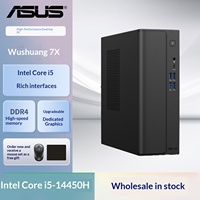 En stock, vente en gros : Boîtier compact WuShuang7X, PC de bureau pour entreprises et bureaux, modèle avec processeur Intel Core I5-14450H