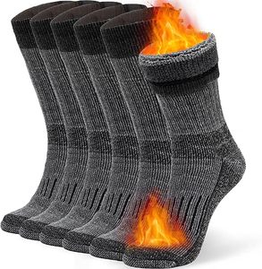 Chaussettes thermiques en laine mérinos personnalisées pour le <span class=keywords><strong>ski</strong></span>, la randonnée et l'escalade avec un rembourrage maximal anti-ampoules - Product Image 6