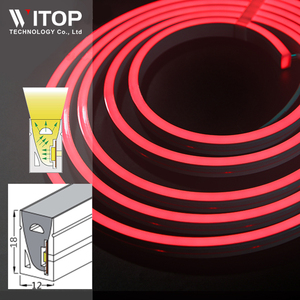 12*18MM DMX512RGB lámpara lineal Flexible de silicona tira de luz Flexible de neón 12V luces de colores Rgb Led Flexible Strins - Product Image 5