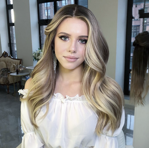 วิกผมแบบไม่ต้องใช้กาว สีบลอนด์เทาแบบรัสเซีย โคนสีน้ำตา<span class=keywords><strong>ล</strong></span>เทา  ฐานไหมโปร่งใส <span class=keywords><strong>ผม</strong></span>แท้ 100%  แบบ Double Drawn  ขนาดเล็กพิเศษสำหรับชาวยิว - Product Image 6