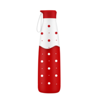 500ml 17oz isolé en acier inoxydable bouteille lait bouteille en caoutchouc doux Yoga sport petite bouche thermique boisson bouteilles d'eau
