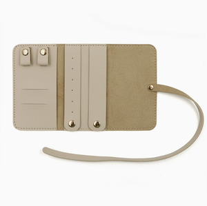 Estuche enrollable de viaje de cuero PU para joyas, con logo personalizado, para anillos, collares y pendientes, bolsa de almacenamiento, muestra gratuita en stock, estuches de regalo al por mayor - Product Image 5