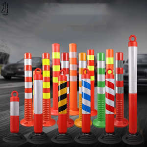 Bolardo de Tráfico de Calidad CE, Poste de Resorte, Señales de Tráfico, Delineador de Resorte, Poste Elástico T-<span class=keywords><strong>flex</strong></span>, Poste de Advertencia Flexible de PU - Product Image 1