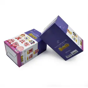 Boîte de rangement de jouets imprimé personnalisé à prix compétitif Boîte d'emballage vide cadeau en carton avec logo