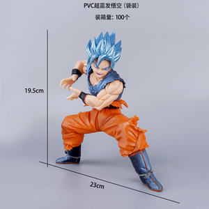 15 estilos DBZ Super Saiyan Son Goku Vegette Trunks colección juguetes figuritas estatuas PVC Anime figuras para niños - Product Image 2