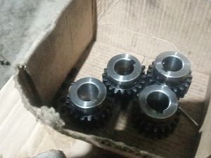 Boss Gear รุ่น ZD 2แม่พิมพ์12-28ฟันมอเตอร์เกียร์นูนแบบตรงหัวไหล่นูนรูปทรงเดือยปั๊มตลับลูกปืนเครื่องยนต์ - Product Image 5