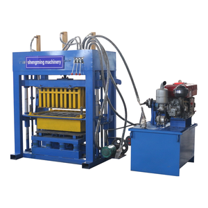 Machine à fabriquer des briques diesel sans <span class=keywords><strong>électricité</strong></span>, machine à blocs hydraulique manuelle <span class=keywords><strong>pour</strong></span> zones souffrant de pénuries de courant - Product Image 2