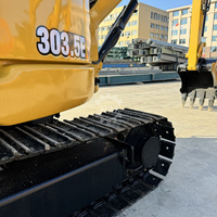 Mini-excavatrice hydraulique d'occasion CAT 303.5E de 3,7 tonnes, excavatrice sur chenilles d'occasion à vendre, fabrication japonaise CAT303E CAT304E CAT305.5E
