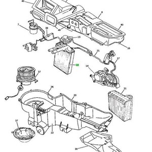 Heater Core 5066555AA For Jeep Liberty 2001-2005 Aluminum <b>Heating</b> <b>Tube</b> Auto Replacement Part - Product Image 3