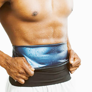 Sabuk pinggang pelangsing Sauna pria dan wanita, desain baru kustom penurun berat badan dengan bahan spandeks - Product Image 1