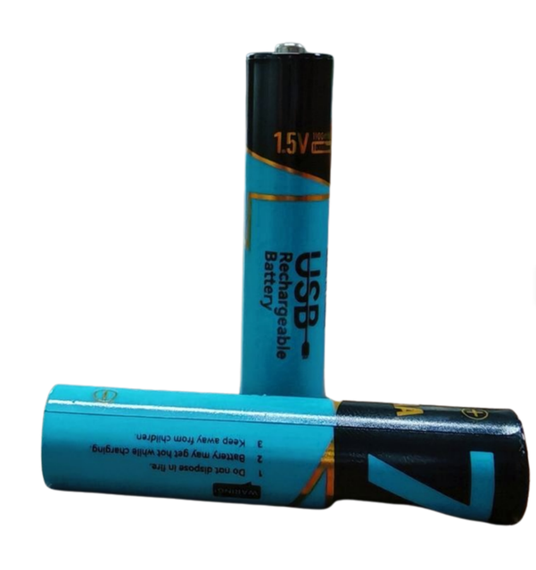 Rechargeable Lithium Ion AA / AAA Batteries 2800mWh (AA) / 1100mWh (AAA) 1.5V Made in China