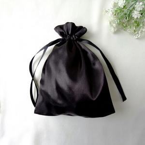 Professional Satin Jewellery Pouch Elegant <b>Drawstring</b> Storage Bags for Rings Necklaces <b>Bracelets</b> and Watches - Product Image 1