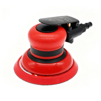Lijadora Orbital Neumática de Palma de 5 Pulgadas y 15000 RPM para Madera y Metal, Pulidora de Aire para Carrocería de Automóvil, Máquina de Lijado con Gancho y Bucle