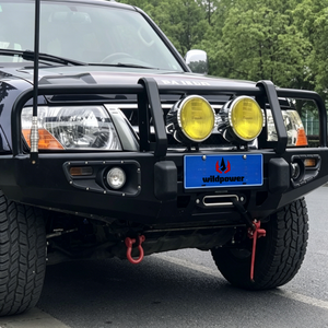 กันชนหน้าพร้อมจานกว้านไฟตัดหมอกสำหรับ Mitsubishi <span class=keywords><strong>Pajero</strong></span> V73 V77ออฟโรด4x4 - Product Image 1