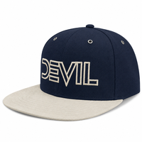 Casquettes personnalisables à 6 panneaux, casquette snapback à visière plate, broderie 3D, casquettes de baseball, hip hop, unisexe, vente en gros, OEM