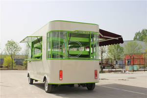 Chariot de nourriture mobile approuvé CE OEM camion de nourriture électrique rapide pour la vente kiosque de restauration de hot-dogs de rue d'Europe - Product Image 6