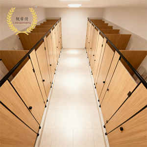 Thiết Kế Hiện Đại Nhỏ Gọn Hpl Modular Nhà Vệ Sinh Buồng Không Thấm Nước Hpl Tổ Ong Hội Đồng Quản Trị Gian Hàng Phân Vùng Từ Quảng Châu Nhà Cung Cấp - Product Image 3