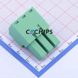 JL5EDGKH-76203G01 Plug-in Terminal Block P=7.62mm Connector ( Connector Type: Plug )( Construction: 1x3P )( Pitch: 7.62mm ) - Product Image 2