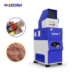 Máquina granuladora automática eléctrica Walldorn para triturar y separar cables de cobre usados. - Product Image 1