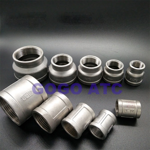 Tubería de acero inoxidable GOGO 201/304, conector antiguo de fundición con alambre interno DN15-DN32, rosca hembra, abrazadera de tubería, fontanería de alta calidad - Product Image 3