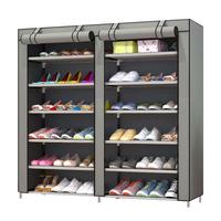 Étagère à chaussures verticale grande capacité avec plus de cinq niveaux