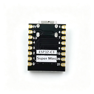 Carte de développement HT ESP32-C3 SuperMini, MCU monocœur RISC-V, WiFi, BLE, carte embarquée basse consommation pour projet IoT DIY - Product Image 3