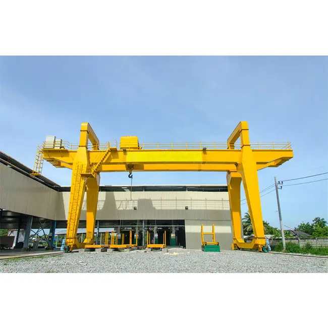 Multifunction 20t double girder gantry crane for aerospace manufacturing