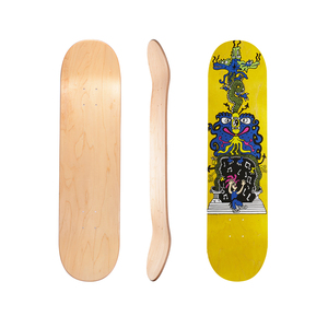 สเก็ตบอร์ดพิมพ์แบบกำหนดเอง32X8.5นิ้ว100% เมเปิ้ลแคนาดาโปรสเก็ตบอร์ดดาดฟ้า - Product Image 4