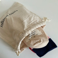 Bolsas de algodón con cordón de logotipo personalizado, lona de muselina natural para almacenamiento, recuerdos de fiesta, para té, especias, jabones, joyería, bodas