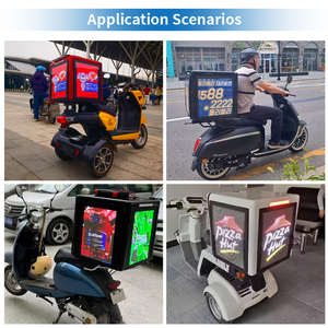 Prix d'usine Outdoor Full Color P2.6 Outdoor Motorcycle Delivery Box avec écran LED - Product Image 2