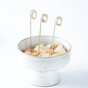 Nhà Máy Bán Buôn Màu Xanh Lá Cây 5.91Inch Vòng Tay Chuỗi Kẹo Mía Sticks Cocktail Đảng Trái Cây Trang Trí Tre Gậy - Product Image 4