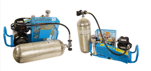 Compresor de Buceo Estacionario de 300 bar/4500 psi con Apagado Automático, Nuevo Motor, Bomba de Tornillo de Gasolina Industrial AC - Product Image 6