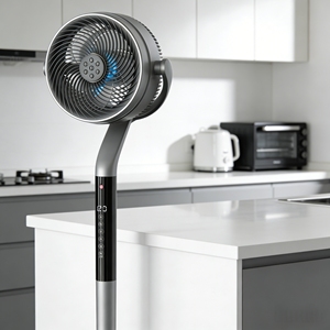 Ventilateur tour électrique pour hôtels avec télécommande, hauteur réglable à 360 degrés, moteur sur pied en plastique, oscillation - Product Image 5