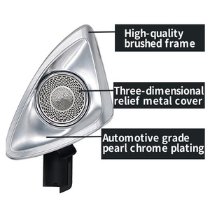 Auto Interior 4D Tweeter luz ambiental Multicolor giratorio Tweeter altavoz para <span class=keywords><strong>Mercedes</strong></span> <span class=keywords><strong>Clase</strong></span> <span class=keywords><strong>C</strong></span> <span class=keywords><strong>W205</strong></span> - Product Image 4