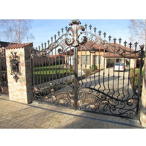 Nhà Trượt Sắt Chính Hiện Đại Cổng Thép Thiết Kế <span class=keywords><strong>Philippines</strong></span> - Product Image 2