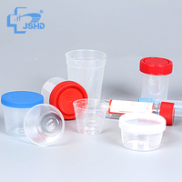 Colección de espécimen de orina de alta calidad, contenedores de 100 ml/cc, macetas de 100 ml, contenedor de muestra de laboratorio de medición estándar de 30