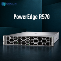 Serveur Dell PowerEdge R570 2U en rack d'occasion pour l'hébergement web des PME, les projets d'hébergement commercial et les projets d'hébergement d'entreprise