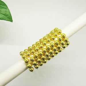 YIWANG vente en gros anneau de rideau de douche en forme de pied en métal doré pour fenêtre - Product Image 4