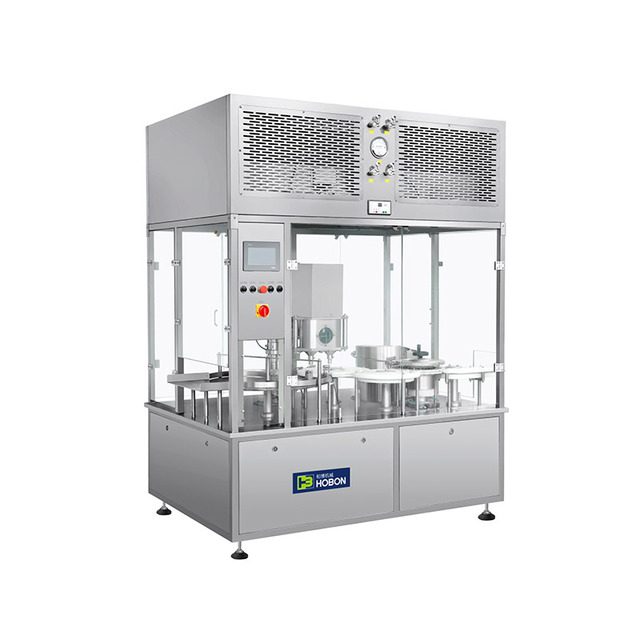 Aseptic Vial Small Powder Lypholized Powder 60Ml Spray Bottle Automatic 2 Head Liquid Filling Machine