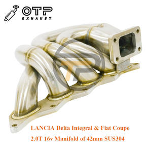 Tuyau d'échappement OTP pour Lancia Delta Integrale 2.0 16V Fiat Coupe Tur bo collecteur avec SUS304 inoxydable tache - Product Image 3
