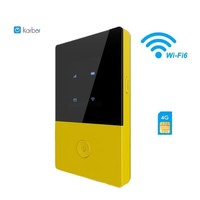 Karbor Enrutador Wifi Solar de bolsillo portátil 4G 150Mbps Wifi Enrutador Wifi móvil 4G Lte Enrutador inalámbrico Hotspot