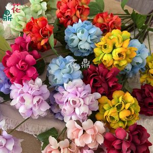 Flores Artificiales de Seda para Decoración de Escenarios de Boda, Arreglo Floral de Pared, Estilo Moderno Hecho a Mano - Product Image 5