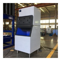Máquina de Hielo en Cubos Industrial de Alta Productividad, 5 Toneladas/Día, Compresor Emerson/Fusheng, 220V, Capacidad de Almacenamiento de 15 kg para Hielo Potable