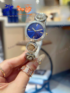 Women's Elegant Luxury Retro Diamond Cheetah Quartz <b>Watch</b> with Square <b>Case</b> Dial ODM Supply Type Longinesing - Product Image 4