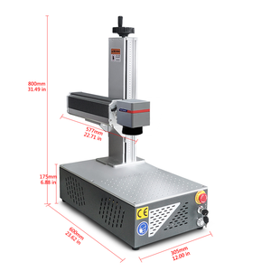 Hot bán giá rẻ 50 Wát sợi <span class=keywords><strong>Laser</strong></span> đánh dấu Máy kim loại khắc <span class=keywords><strong>logo</strong></span> QR mã đánh dấu số serial <span class=keywords><strong>Laser</strong></span> khắc 50 Watt - Product Image 2
