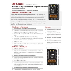 Contrôleur de vol professionnel GCS PRO, étanche IP65, 16 canaux, 10x UART, 6 coaxiaux, système de contrôle FPV de course 32 Go SD, accessoires UAV - Product Image 6