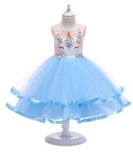 Vestito da Principessa per Halloween per Bambine in Stile Europeo e Americano, Gonna in Pizzo a Doppio Strato, Abbigliamento per Bambini in Stile Fatato, Ecologico ODM - Product Image 2