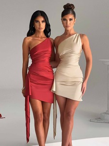 2025 vestito caftano monospalla <span class=keywords><strong>da</strong></span> donna abito <span class=keywords><strong>Sexy</strong></span> <span class=keywords><strong>da</strong></span> Club <span class=keywords><strong>da</strong></span> <span class=keywords><strong>sera</strong></span> stile girovita impero abiti estivi <span class=keywords><strong>da</strong></span> donna di ispirazione Turkiye - Product Image 2