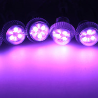 Fuente de Luz Puntual LED SHIJI Landscape Individually Addressable UCS1903 GS8206, Luz de Entretenimiento RGB de 12V, Luz Puntual de Píxeles LED de 26 mm